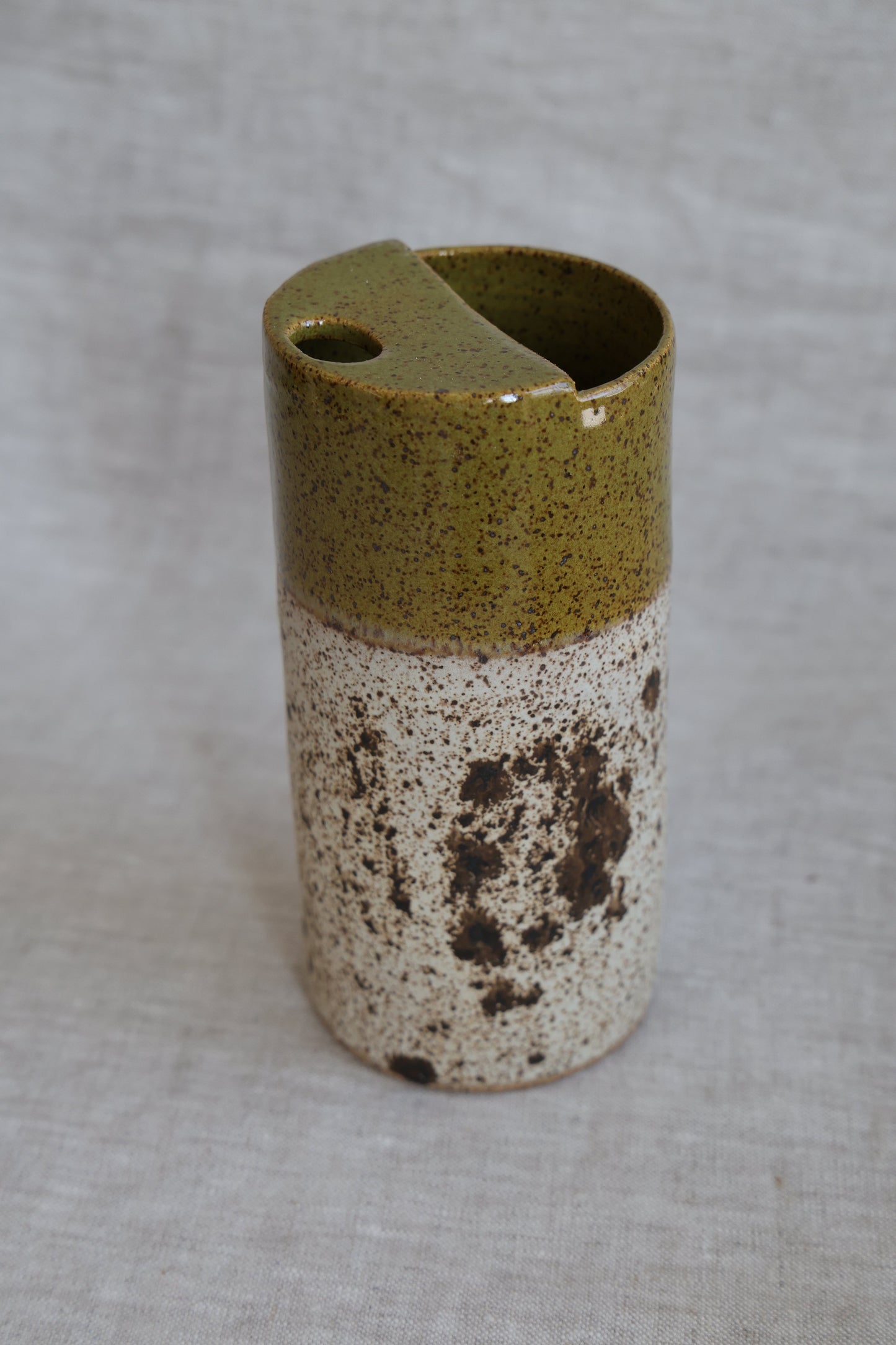 Speckled Stoneware Travel Mug