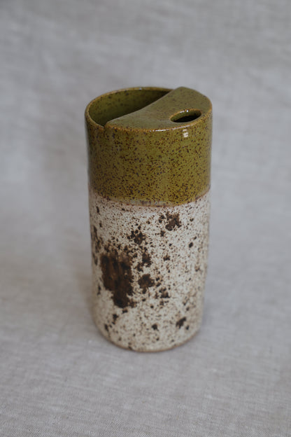 Speckled Stoneware Travel Mug