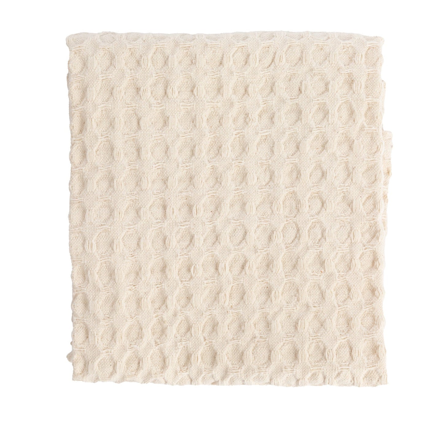 Stonewashed Waffle Weave Tea Towel