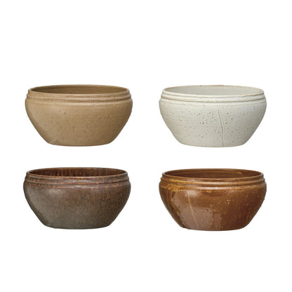 Reactive Glaze Stoneware Bowls