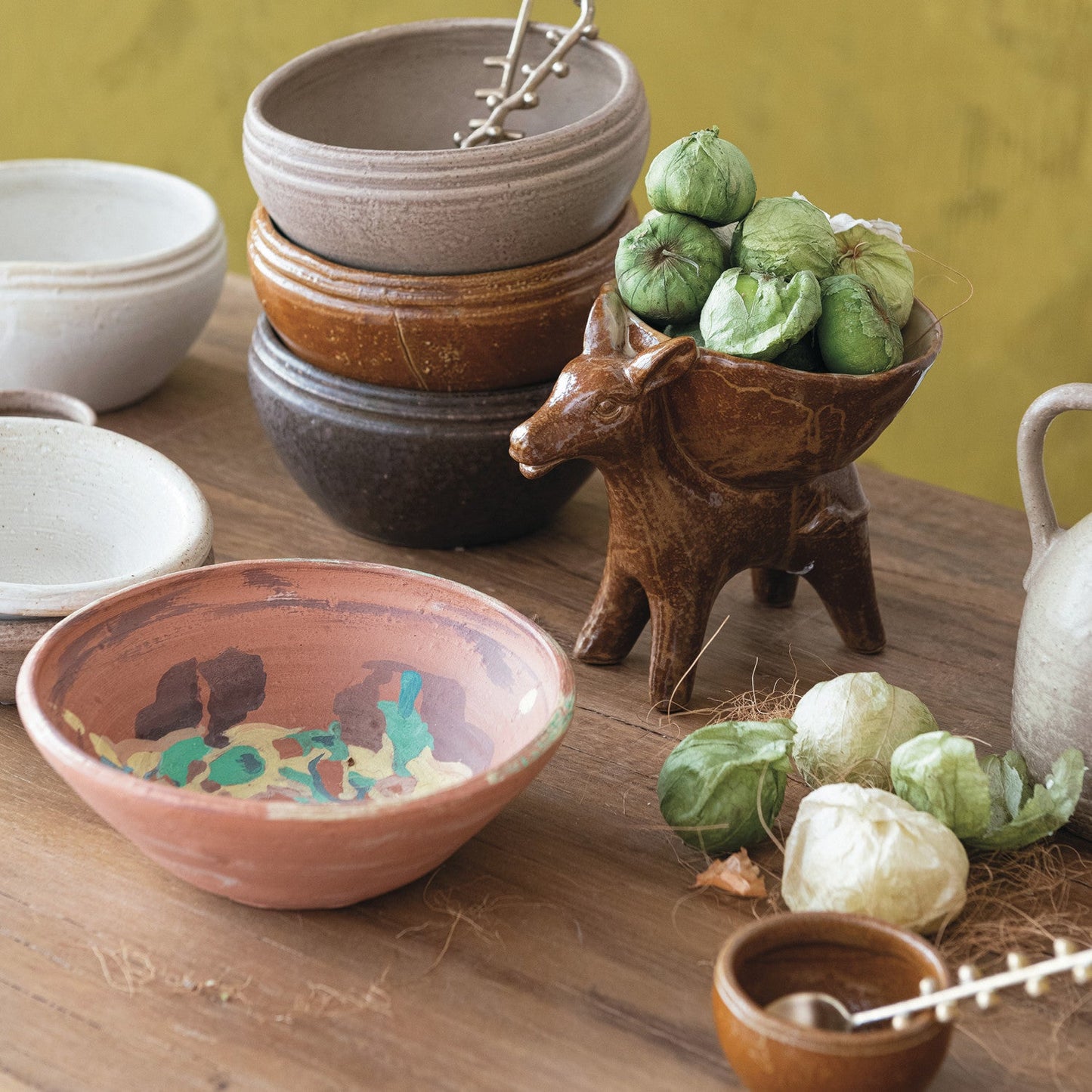 Reactive Glaze Stoneware Bowls