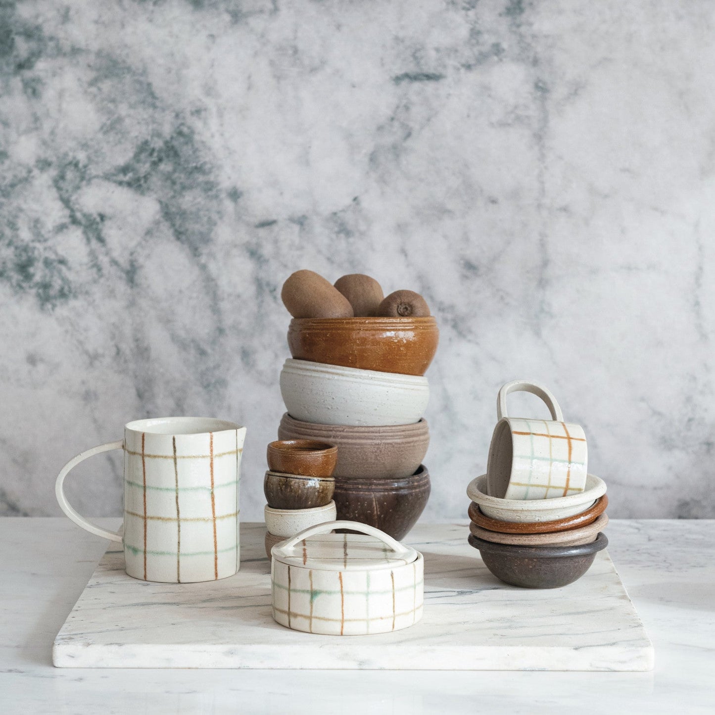 Reactive Glaze Stoneware Bowls