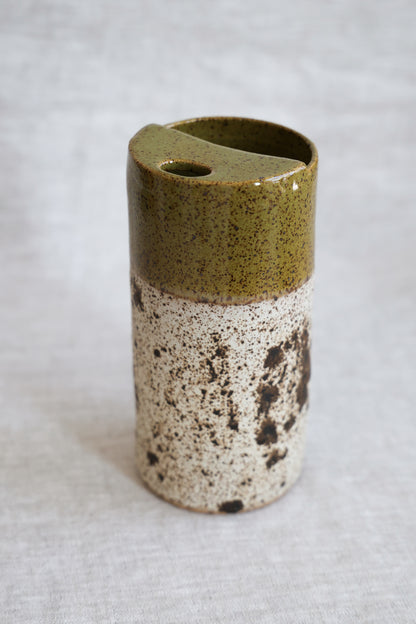 Speckled Stoneware Travel Mug
