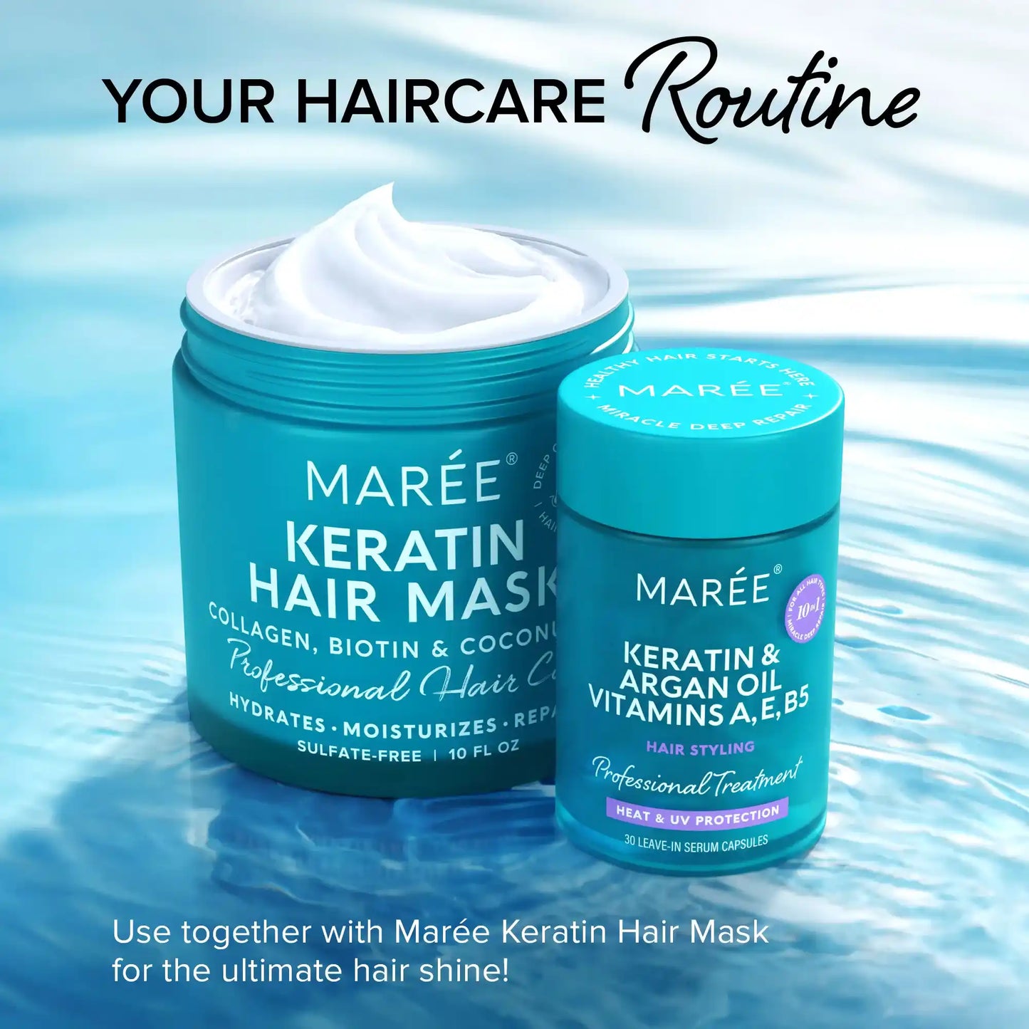 Pre-Measured Hair Oil Capsules