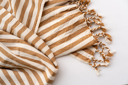 Girit Biscotto Cotton Linen Towel