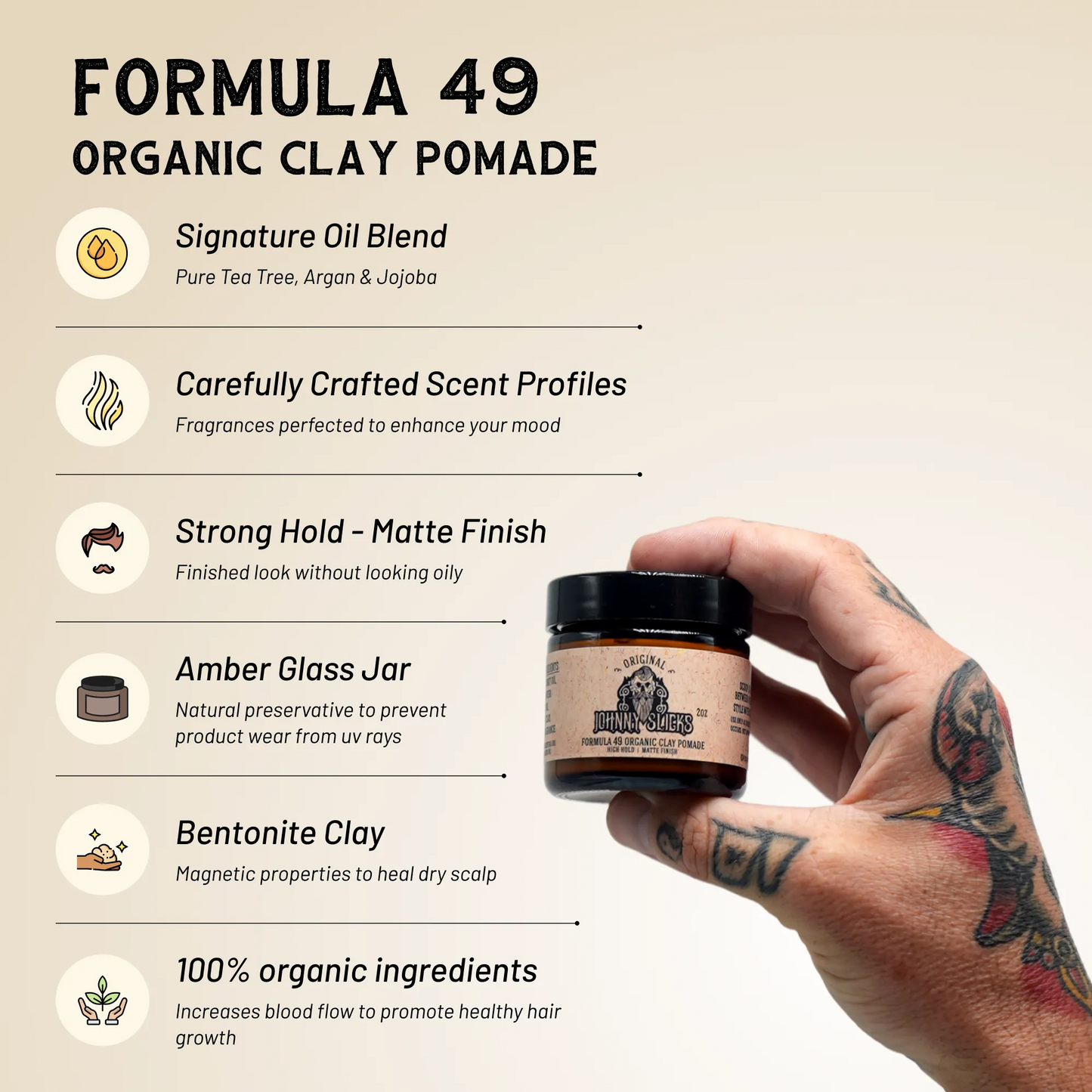 Formula 49 Clay Pomade