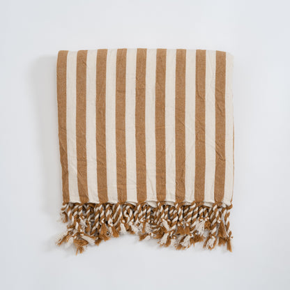 Girit Biscotto Cotton Linen Towel