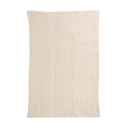 Stonewashed Waffle Weave Tea Towel